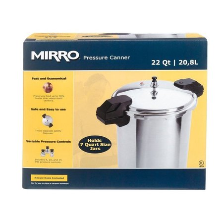MIRRO Pressure Cookr/Cnr 22Qt MIR-92122A